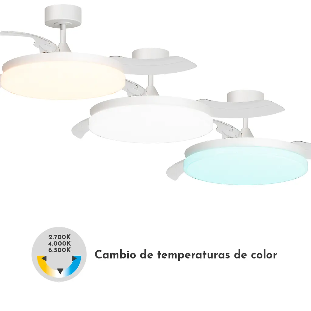 Ventilador AUSTIN luces