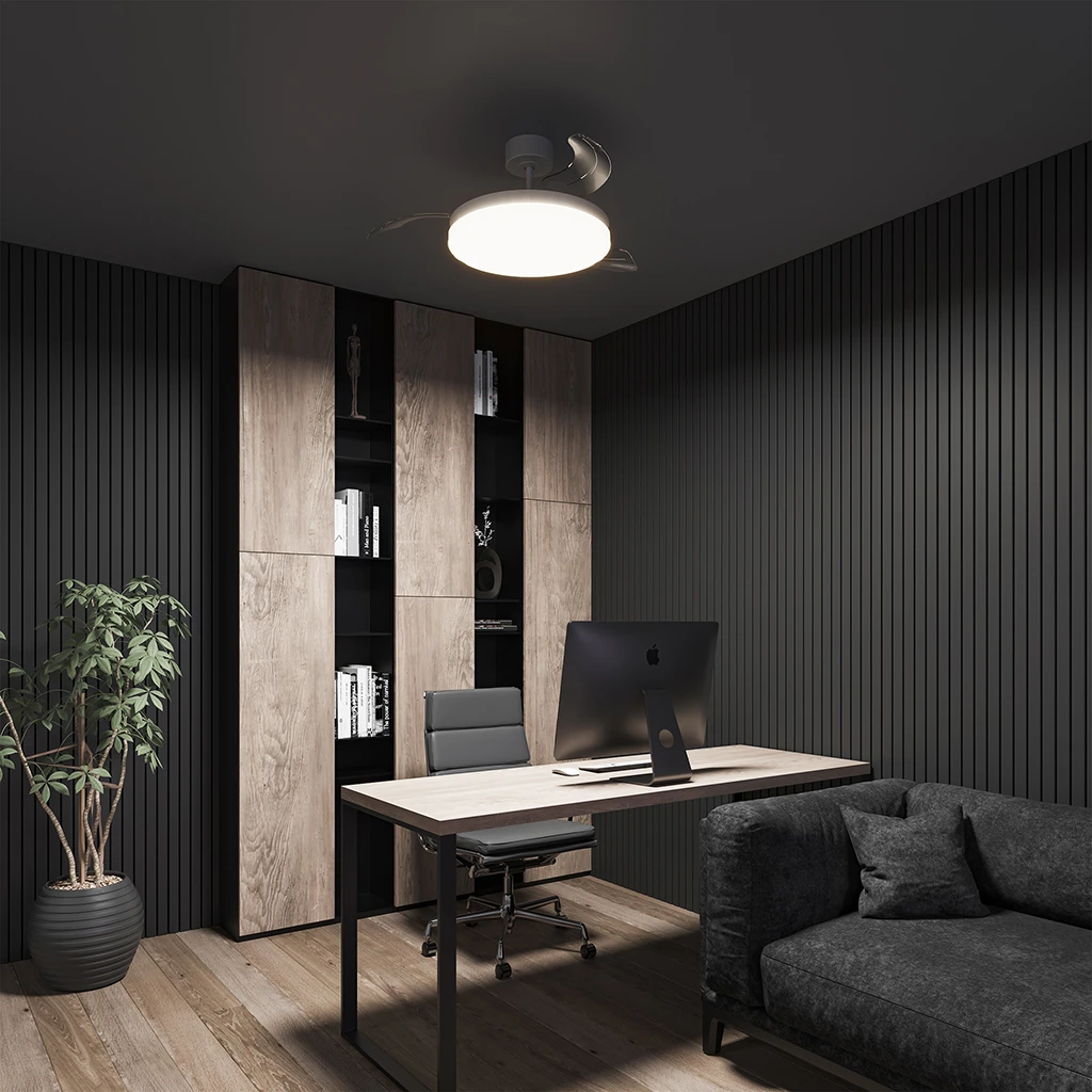 Ventilador AUSTIN ambiente luz fria