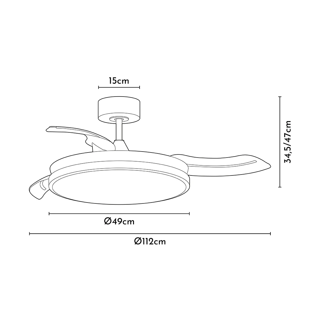 Ventilador AUSTIN grafico