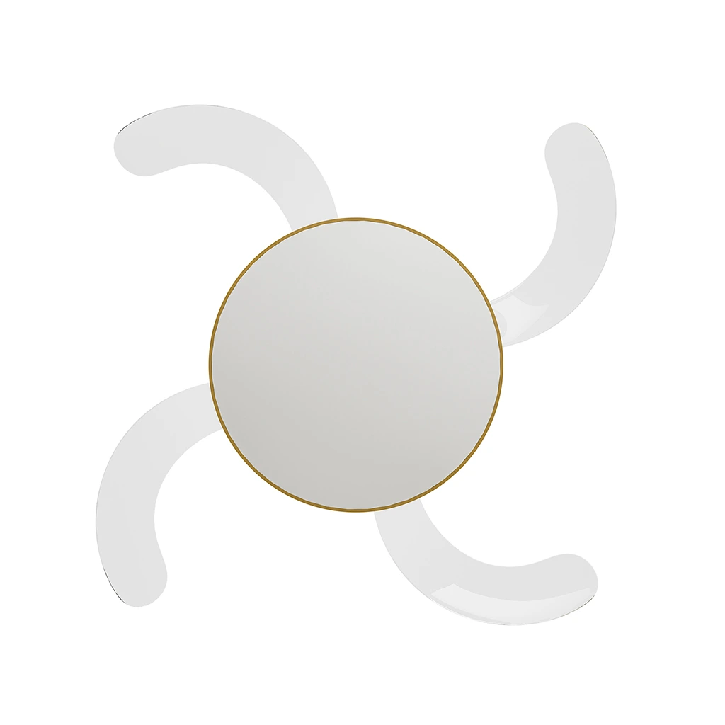 Ventilador OLIVER M BRONCE foto plafon con aspas