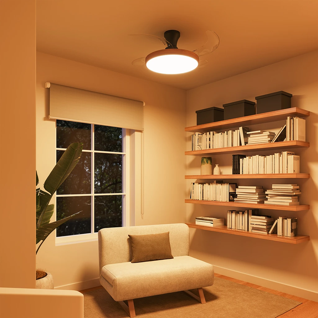 ventilador PALMA ambiente calido