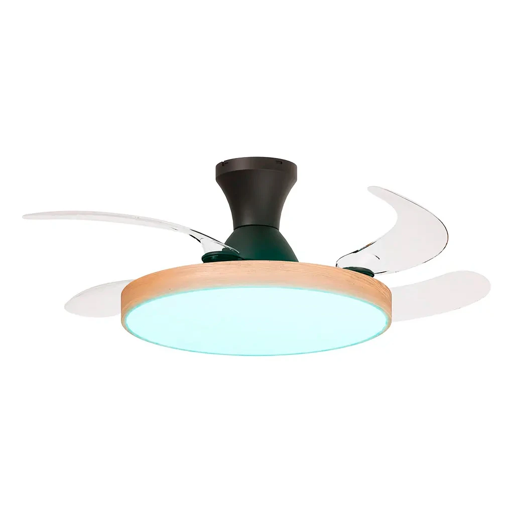 ventilador PALMA luz fria