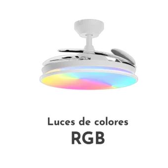 Ventilador LIDIA ALTAVOZ rgb